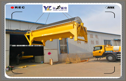 顺流型磁选机内部结构